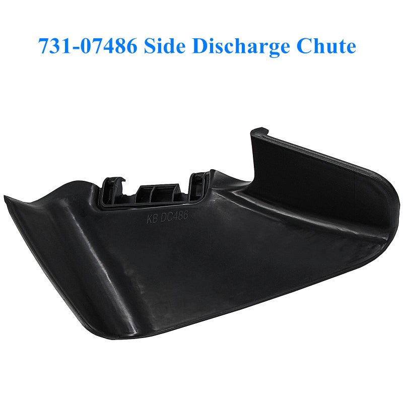 AILEETE 731-07486 Side Discharge Chute for MTD Craftsman Troy-Bilt Cub Cadet Yard Machines Yard Man Lawn Mower Side Discharge Chute 731-07486 - Image 2